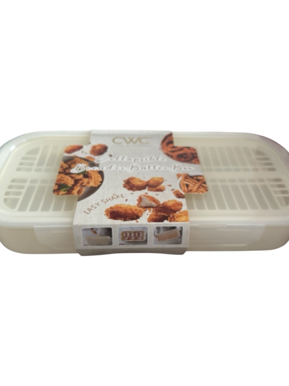 CWC Cream Breadcrumb Shaker Box - Easy Coating